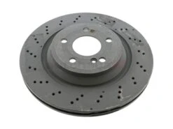 Genuine Mercedes 0004231512, A000423151207 Disc Brake Rotor; Rear - Mercedes | 000423151207 2314230512