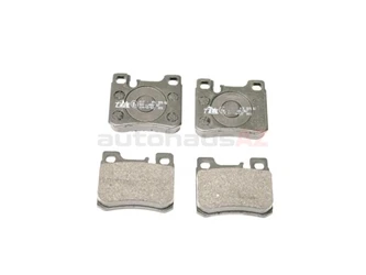ATE 0024200120, 603504 Brake Pad Set; Rear With Sensor Slot; OE Compound - Mercedes | W01331622998 W01331627551