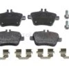 Genuine Mercedes 0064202320 Brake Pad Set; Rear - Mercedes | 0004200605 0064207920 0074209420
