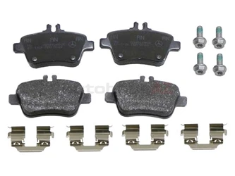 Genuine Mercedes 0064202320 Brake Pad Set; Rear - Mercedes | 0004200605 0064207920 0074209420
