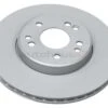 ATE Coated 1244211512, 422136 Disc Brake Rotor; Front; Vented 22mm Thick - Mercedes | 1244211512ATE 1244211512BA 355122202 40433013