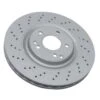 ATE Coated 2034211312, SP28177 Disc Brake Rotor; Front; Vented 330mm Cross-Drilled - Mercedes | 400.3624.20 450348 A2034211312 W01331609302