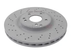 Genuine Mercedes 2034211312, A2034211312 Disc Brake Rotor; Front - Mercedes | 203421131290 400.3624.20