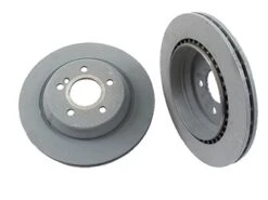 Genuine Mercedes 2204230212 Disc Brake Rotor; Rear; Vented - Mercedes | 220423021264 400.3609.20 A2204230212