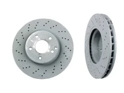 Genuine Mercedes 2304210412 Disc Brake Rotor; Front - Mercedes | 230421041264 A230421041264 W01331718510