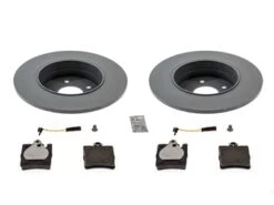 AAZ Preferred 320350RRKIT Disc Brake Pad And Rotor Kit; Rear Brake Kit - Mercedes