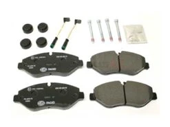 Pagid 355005521 Brake Pad Set; Front - Dodge, Freightliner, Mercedes | 68055461AD 9064210400 C6024 HL68055461AD