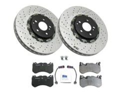 O.E.M. 63AMGFTKIT Disc Brake Pad And Rotor Kit; Front - Mercedes