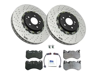 O.E.M. 63AMGFTKIT Disc Brake Pad And Rotor Kit; Front - Mercedes