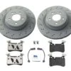 O.E.M. 63AMGRRKIT Disc Brake Pad And Rotor Kit; Rear - Mercedes