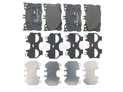 ATE Ceramic 0004207900, LD4892 Brake Pad Set; Front - Mercedes