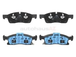 ATE Ceramic 0074208120, LD7282 Brake Pad Set; Front - Mercedes