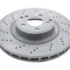 ATE Coated 000421161207, 432175 Disc Brake Rotor; Front - Mercedes | 1724210212 A000421161207 A1724210212