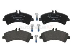ATE 0064204520, 603842 Brake Pad Set; Rear - Mercedes