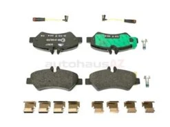 ATE 0084205120, 603837 Brake Pad Set; Rear - Mercedes | 0044206920 9064230400