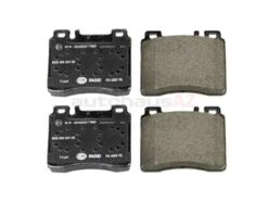 Hella Pagid D786P, 355007551 Brake Pad Set; Front; OE Compound - Mercedes | 0024200420 0024201220 0024202620 0024206320