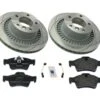 O.E.M. G55RRKIT Disc Brake Pad And Rotor Kit; Rear - Mercedes