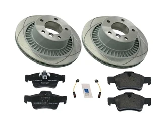 O.E.M. G55RRKIT Disc Brake Pad And Rotor Kit; Rear - Mercedes