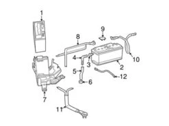 Genuine Mercedes 0009052802 Battery Cable - Mercedes | 0009050154 1665420318 2115420418 2115420518