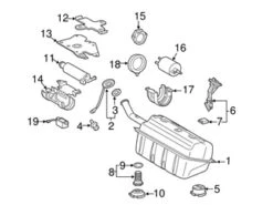 Genuine Mercedes 0025408945 Fuel Pump Driver Module - Mercedes