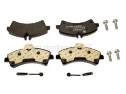 Genuine Mercedes 0064204520, A0064204520 Brake Pad Set; Rear - Mercedes | 0044208120 0054207420 005420742028 0064202220