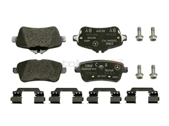 Genuine Mercedes 0074209020, A0074209020 Brake Pad Set; Rear - Mercedes | 0004206704 0064206820 A0064206820