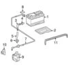 Genuine Mercedes 1645402730 Positive Battery Junction Block Cable - Mercedes | 1645401930