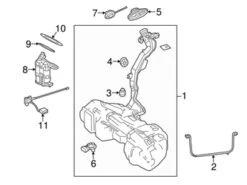 Genuine Mercedes 2054702094 Fuel Pump, Electric - Mercedes