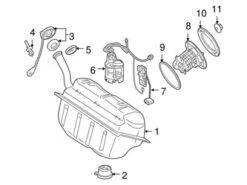Genuine Mercedes 2114702194 Fuel Pump, Electric - Mercedes