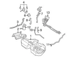 Genuine Mercedes 2114703094 Fuel Pump, Electric - Mercedes