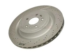 Genuine Mercedes 2314230212, A2314230212 Disc Brake Rotor; Rear - Mercedes