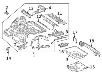Genuine Mercedes 2576100300 Battery Frame - Mercedes